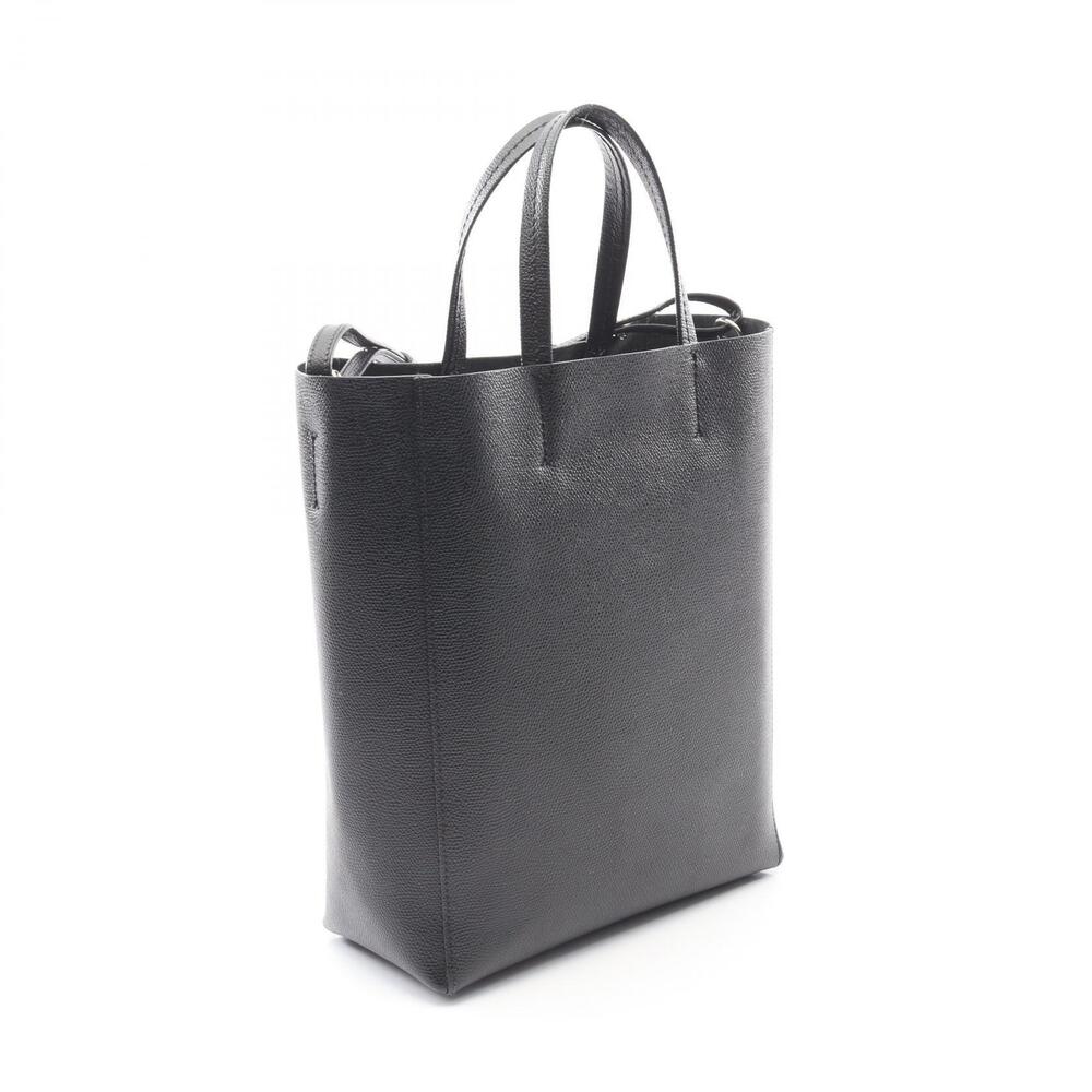 Celine Vertical Cabas Tote Bag Leather Black - Picture 2 of 5